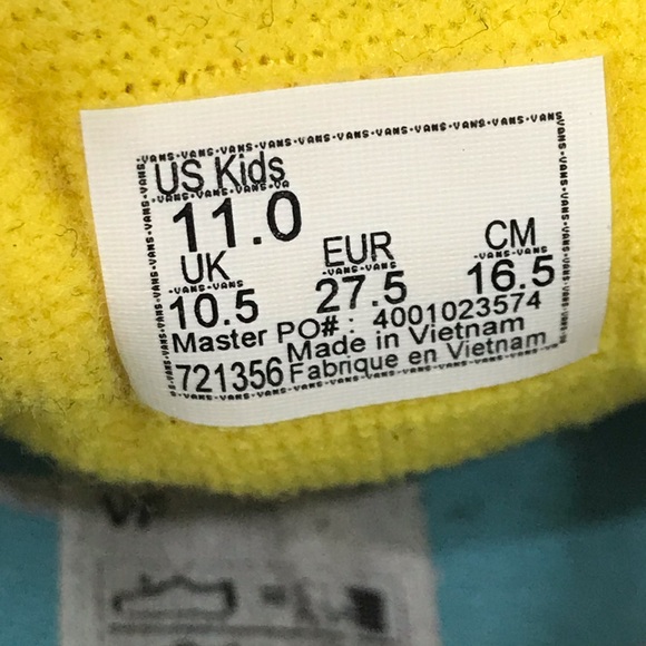 Vans x The Simpsons Kids Sk8-Hi Zip- Limited Edition Size 11 - Picture 4 of 16